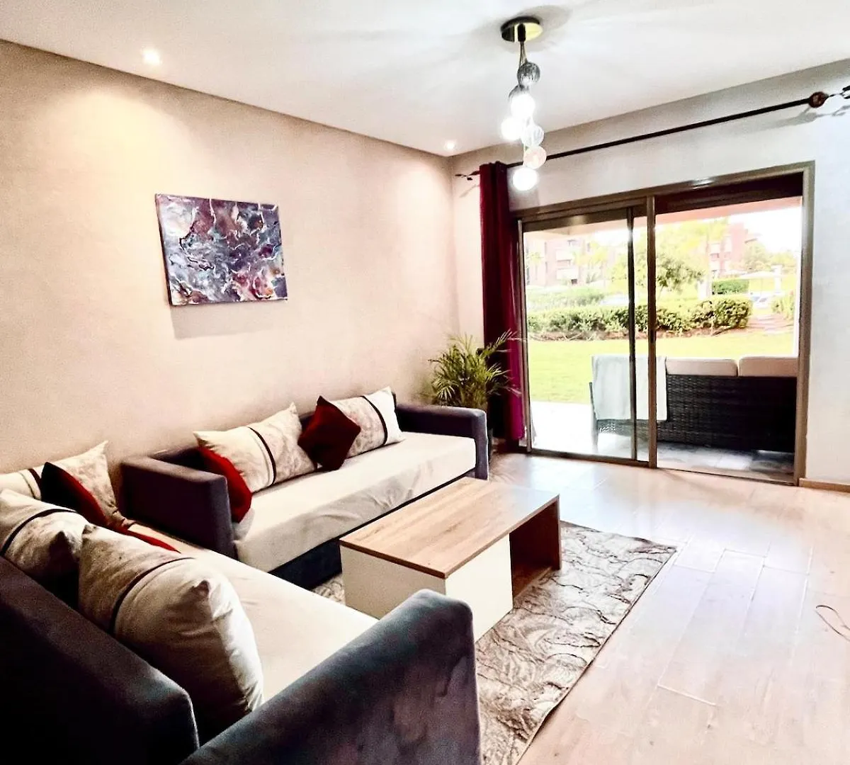 Cozy Rc Golf View Pool & Atlas Fiber Optic 2 Bedrooms Marraquexe Marrocos