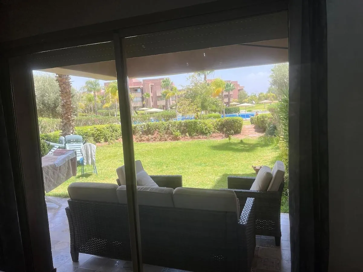 Lägenhet Cozy Rc Golf View Pool & Atlas Fiber Optic 2 Bedrooms Marrakesh